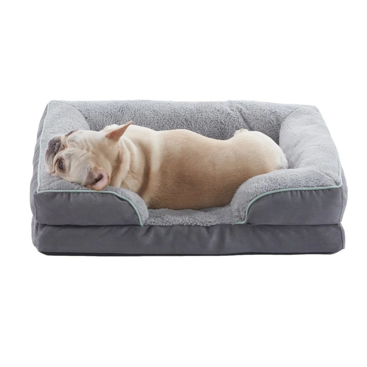 Orthopedic Dog Bed For Dogs, Waterproof Thick Foam Dog Bed Bolster Sofa With Machine Washable Cover, Comfy Pet Bed, Dog Bed