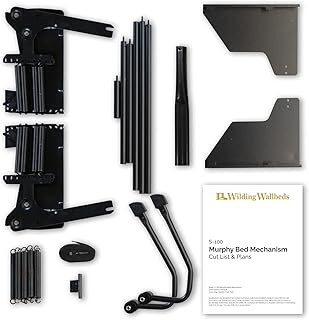 Full-Size Murphy Bed Mechanism – Heavy-Duty Wall Bed Hardware Kit
