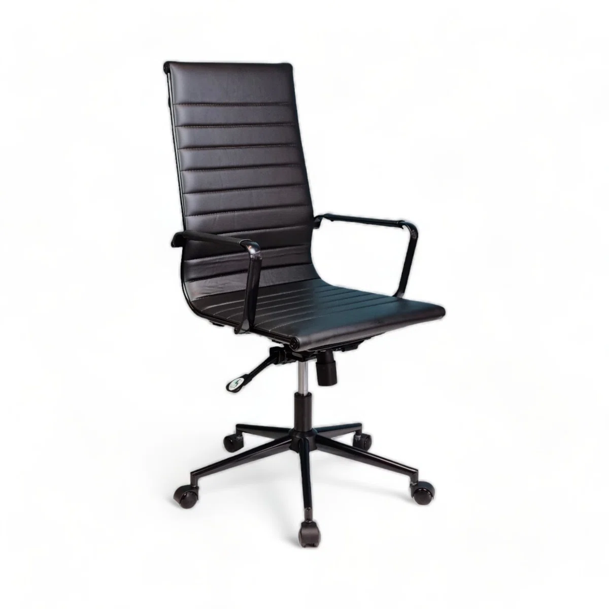 Modern Fabric Office Chair with Metal Legs – Ergonomic Design, Premium Comfort, and Stylish Orange Upholstery
