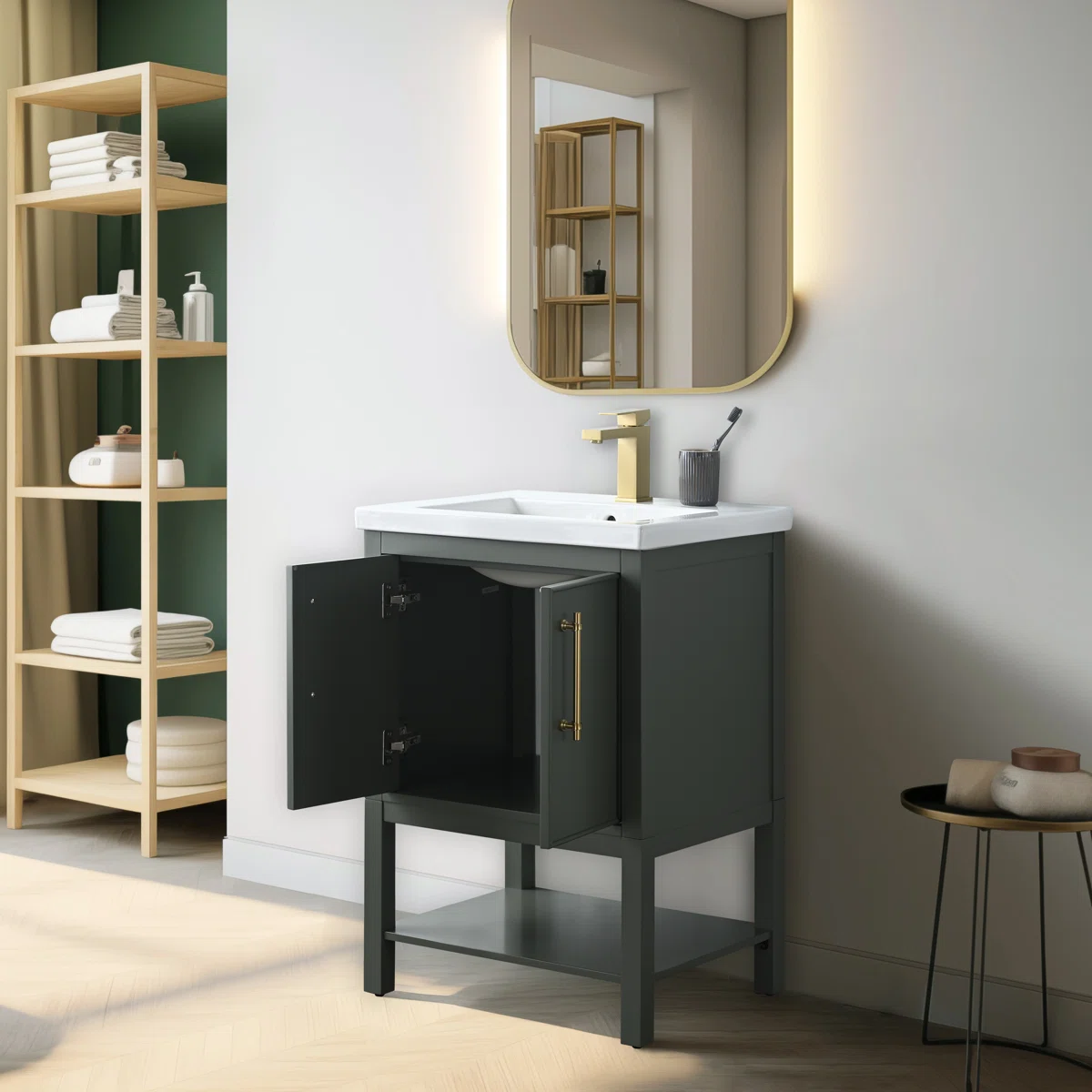 Jewell 24" Single Bathroom Vanity Set