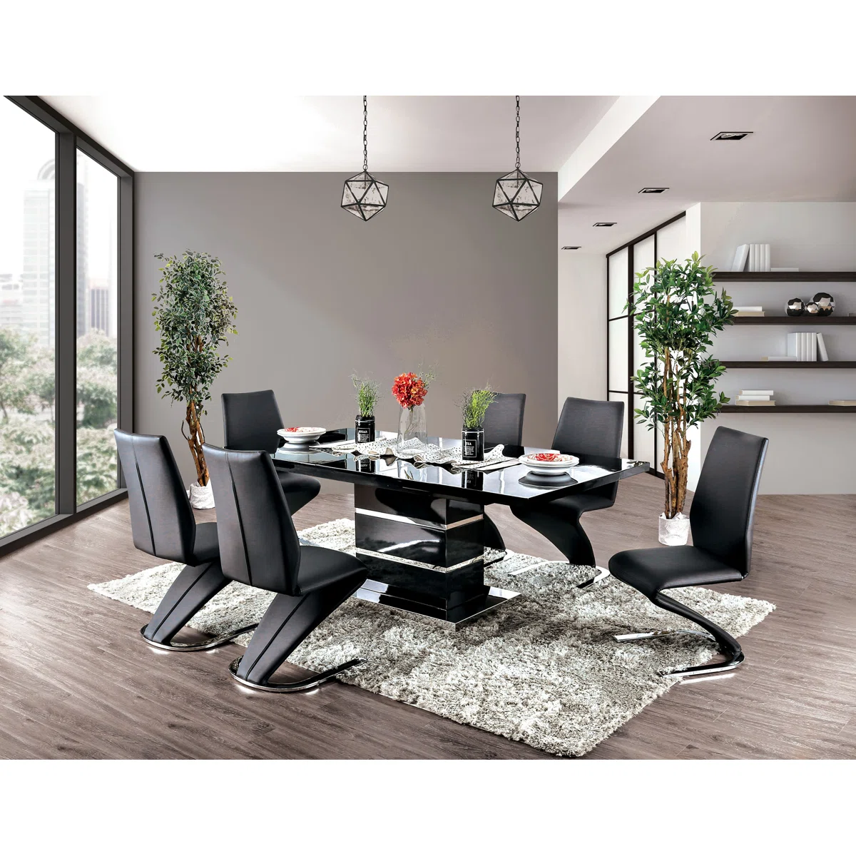 Reitman Extendable Dining Table Modern Expandable Design